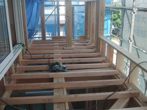 バルコニー部分 バルコニー部分