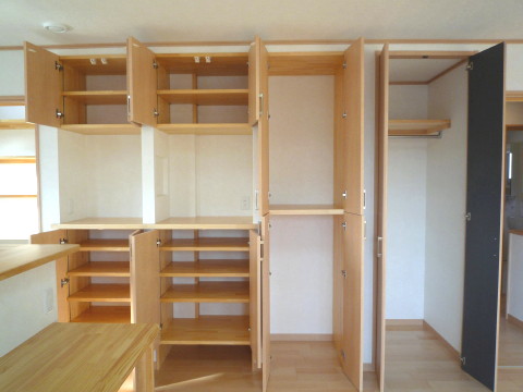 造り付け収納 造り付け収納