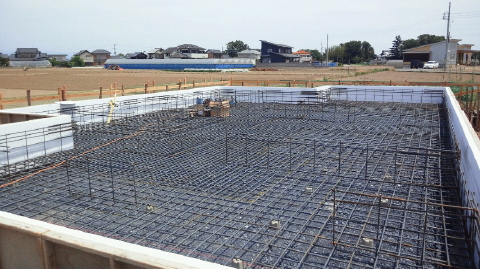 基礎の配筋 基礎の配筋