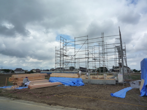 足場設置 足場設置