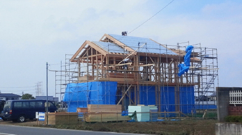 屋根の外張り断熱工事 屋根の外張り断熱工事