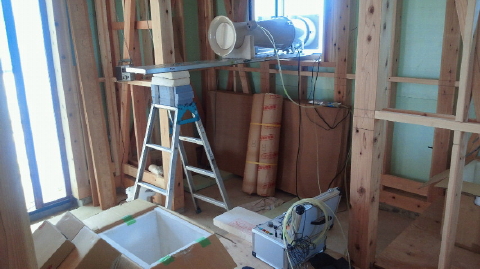 気密測定 気密測定